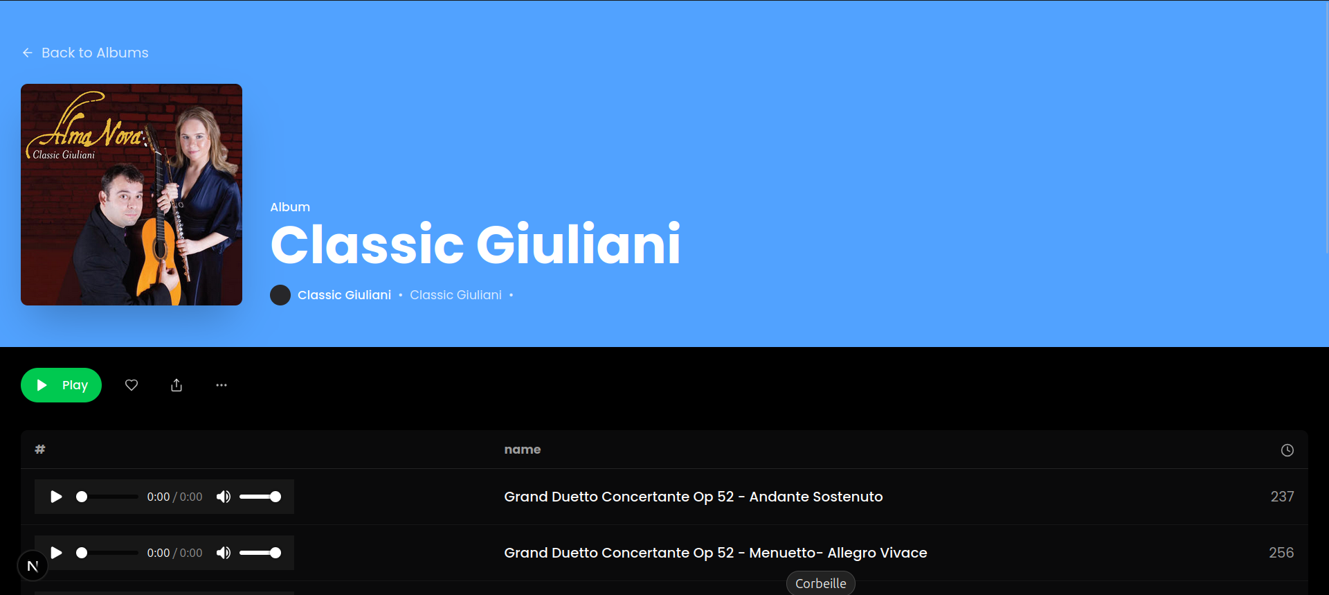 Spotify screenshot 1